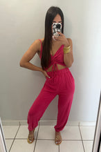 Load image into Gallery viewer, Pink Comfy Jumpsuit
