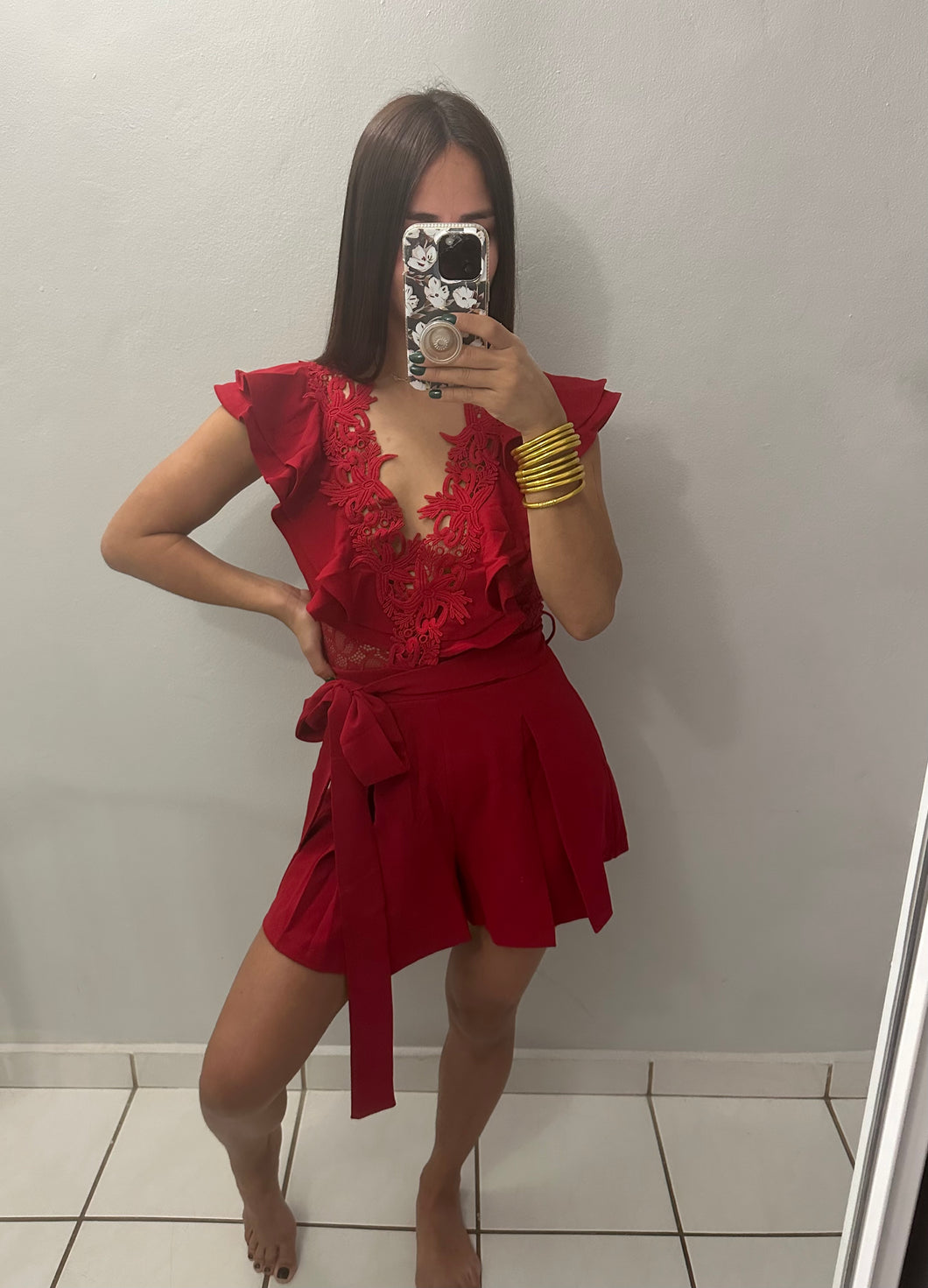 Red Romper