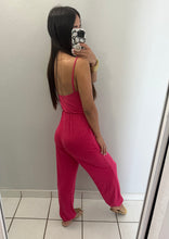 Load image into Gallery viewer, Pink Comfy Jumpsuit
