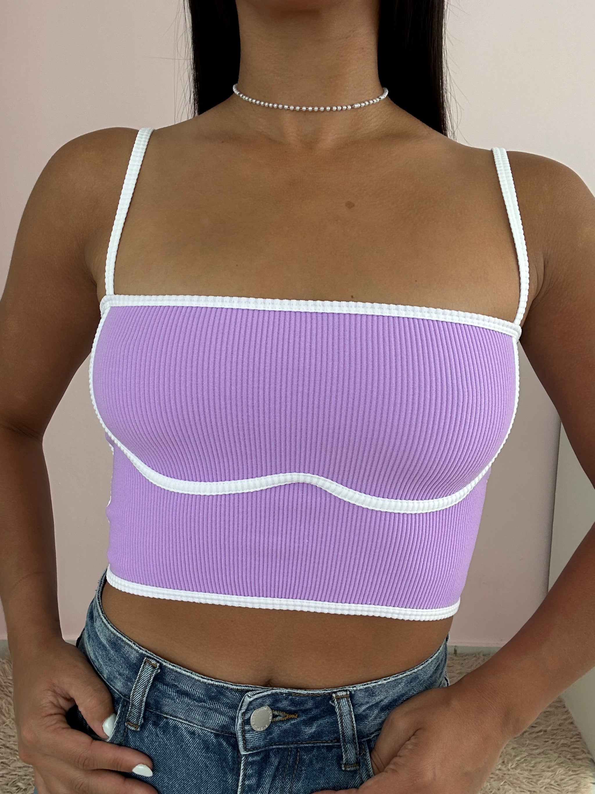 Lavanda Basic Top – Coco Love Boutique PR