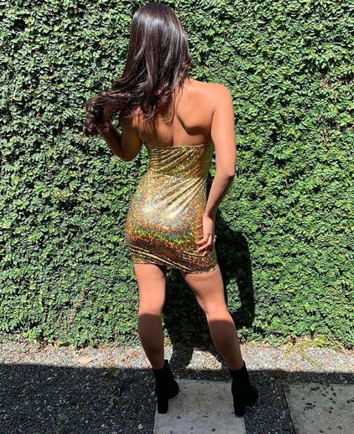 Gold Dress